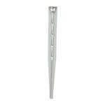 Tent peg 18.5 cm aluminum ribbed
