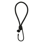 Tent tensioner elastic black with hook