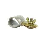 Roof support clamp 25-28mm coated
