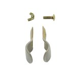 Roof support clamp 25-28mm coated