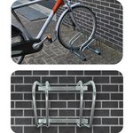 Bicycle rack for 2 bicycles