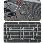 Bicycle rack for 3 bicycles