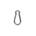 Carbine hook 40x4mm, A4 RVS AISI 316, 450 daN