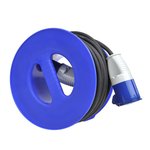 Cable reel for CEE extension cable