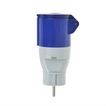 Adapter plug from Schuko to CEE