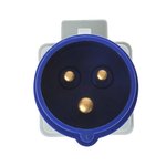 Adapter plug from CEE to UK socket