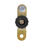 Battery terminal clamp (-) with circuit breaker flat