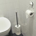 Toilet roll holder with suction cup 3kg
