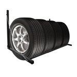 Tyre rack wall mount