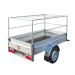 Tail construction metal for trailer 2060x1140x900mm