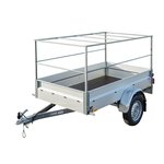 Tail construction metal for trailer 2060x1140x900mm
