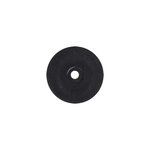 Button cleat L round plastic 10 pieces in blister