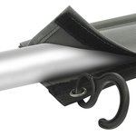 Universal coat rack with bead and Velcro