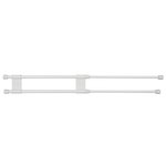 Double cupboard bar extendible 41-71cm