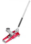 Hydraulic jack on wheels - alu/steel - 1.5 t