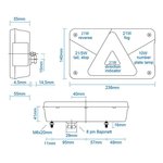 Aspock Multipoint V rear light right
