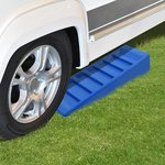 Ramp block 75mm blue - set of 2