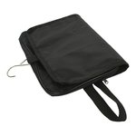 Toiletry bag foldable with hook