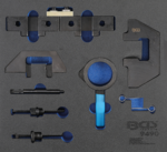 Tool Tray 2/3: Engine Timing Tool Set for BMW M42, M43, M50, M52, M60, M51