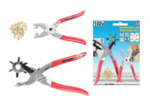 Revolving Punch Pliers and Eyelet Pliers Set 102 pcs