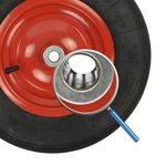 Air tyre with metal rim 16- 4.00-8