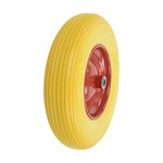 PU tyre with metal rim 16- 4.00-8