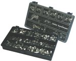 Stainless steel hose clamps in sturdy ABS case 165-piece