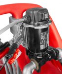 Red diesel tank 110 l, pump piusi 12 v hose + automatic gun