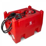 Red diesel tank pe 220i, 12v 40l pump, hose + gun