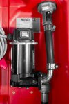 Red diesel tank pe 220i, 12v 40l pump, hose + gun