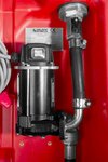 Red diesel tank pe 220i, 12v 40l pump, hose + gun