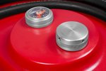 Red diesel tank pe 440 liter, 40l pump 12v, hose + gun