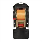 Tension strap with ratchet + 2 hooks 450cm 750kg automatically retractable