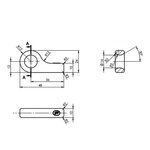 Counterpart for tension lock SPP Z-16A