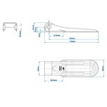 Flap hinge SPP ZW-01.170A