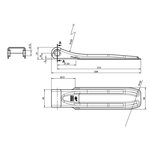 Flap hinge SPP ZW-01.220A
