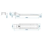 Valve hinge SPP ZW-01.270A