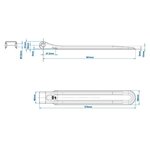 Flap hinge SPP ZW-01.370A