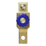 Battery terminal (-) with circuit breaker for motorcycle
