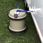 Aquaroll fresh water tank 40L beige