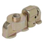 Stud fitting double with thread