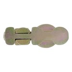 Stud fitting double with thread