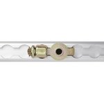 Stud fitting double with thread