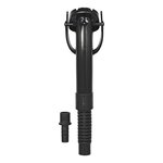 Spout metal black flexible suitable for petrol diesel