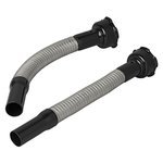 Metal flexible pouring spout suitable for diesel 25 mm (art. 530090 - 530091 - 530092)