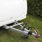 Drawbar attachment for bicycle carrier (low model)