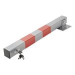 Parking post with lock
