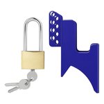 Coupling lock with padlock