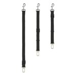 Dog leash for car seat belt