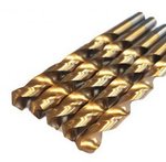 HSS twist drills 10mm x5 pieces for WT-406